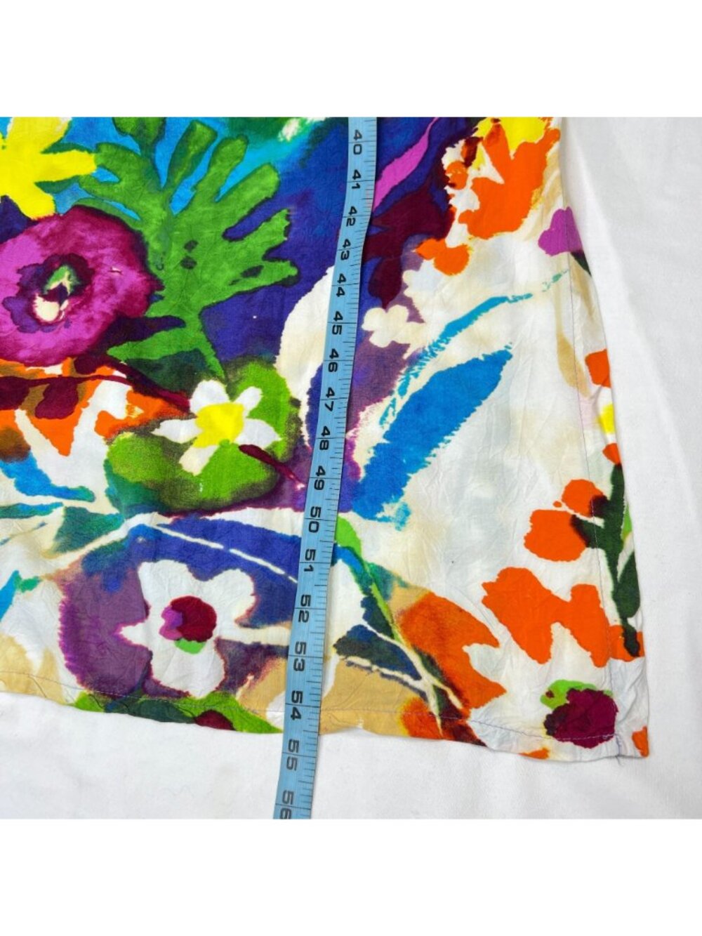 Vintage Jam's World Tropic Sunrise Midi Sundress Multicolor Floral W337 size XL - Picture 5 of 8